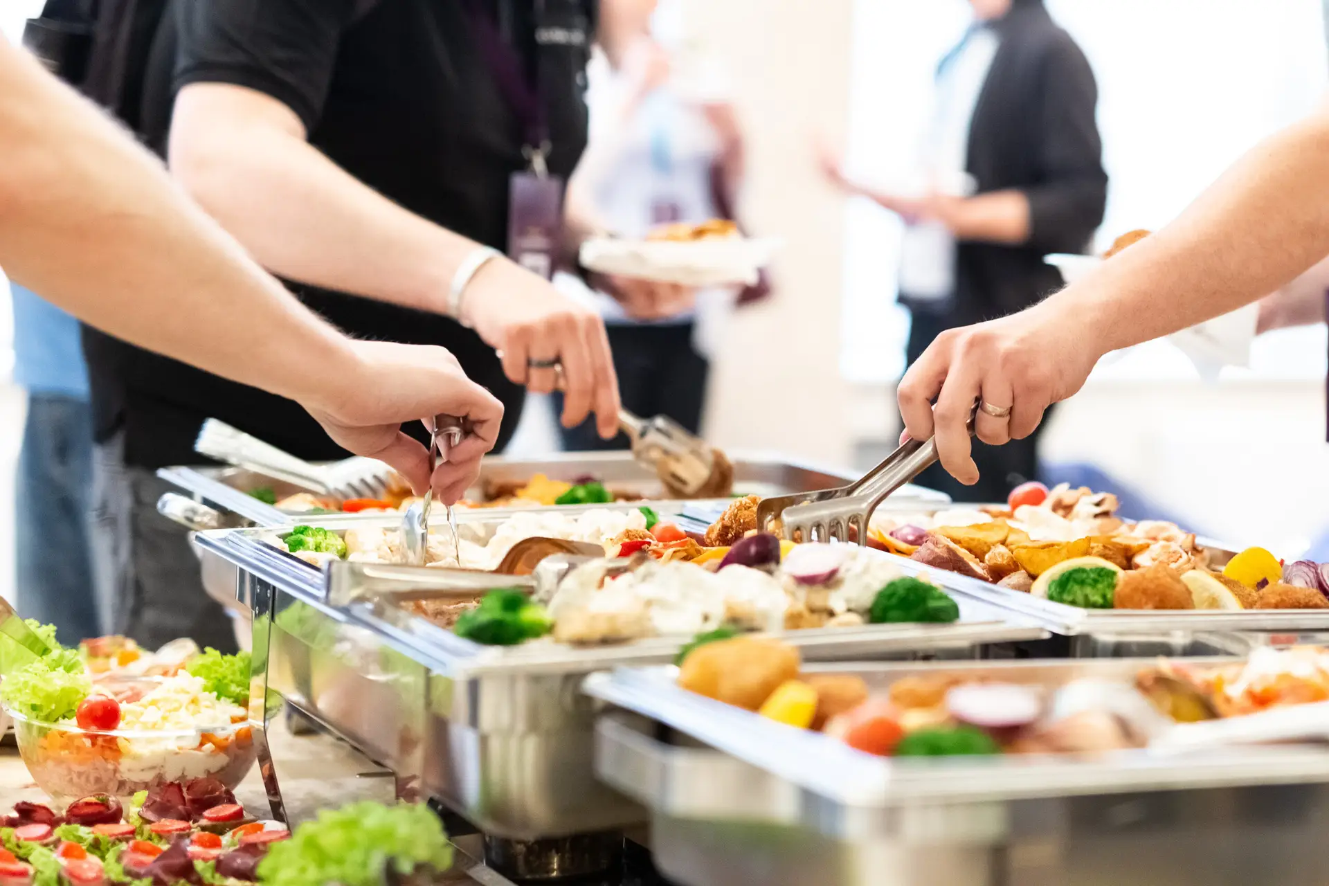 Catering für eine Veranstaltung